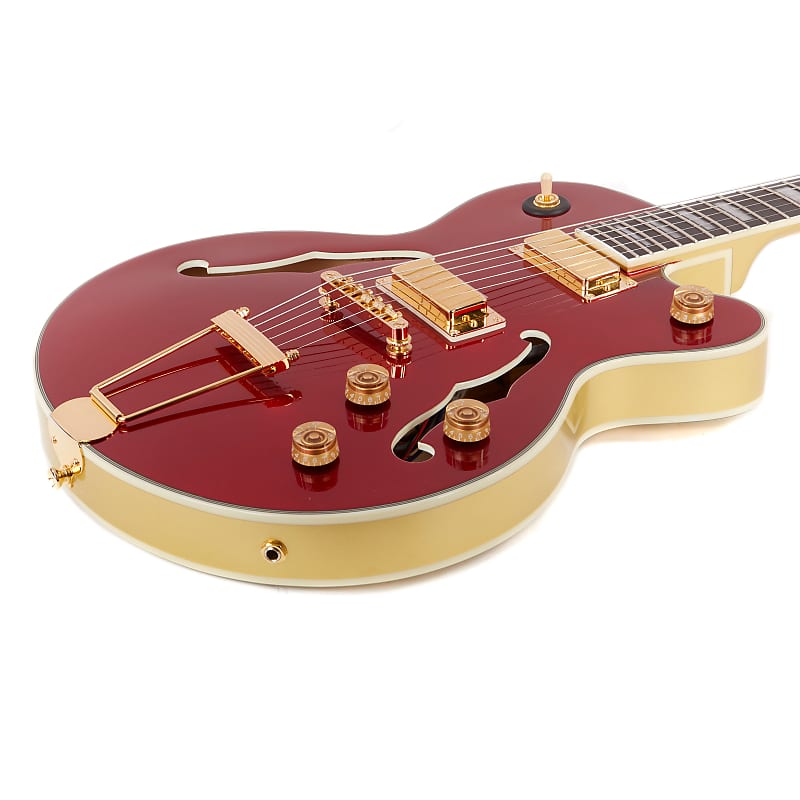 Epiphone Uptown Kat ES Electric Guitar In Ruby Red Metallic