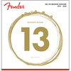 Fender 80/20 Bronze Acoustic Guitar Strings 0.013 to 0.056 Gauge 70M