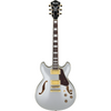 Ibanez AS73G MSF Artcore Guitar in Moonstone Silver Flat