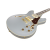 Ibanez AS73G MSF Artcore Guitar in Moonstone Silver Flat