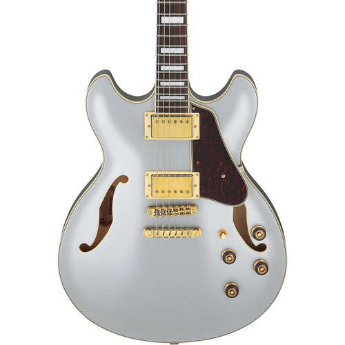 Ibanez AS73G MSF Artcore Guitar in Moonstone Silver Flat