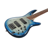 Ibanez SR400EQM SCB Electric Bass in Stained Cosmic Blue Starburst