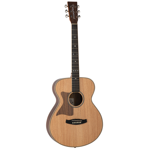 Tanglewood TRU3-HR-LH / TRPRO-F-HR-LH Reunion Pro Solid Australian Red Cedar Top Folk with Hawaiian Rain Wood B/S Left Handed