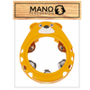 Mano Percussion Bear Tambourine in Orange