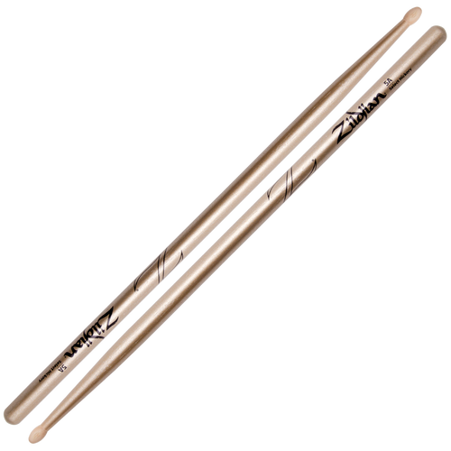 Zildjian 5A Chrome Series Drumsticks - Gold