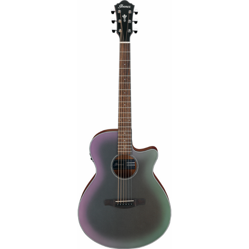 Ibanez AEG50 BAM Grand Concert Acoustic Electric Guitar In Black Aurora Burst Matte