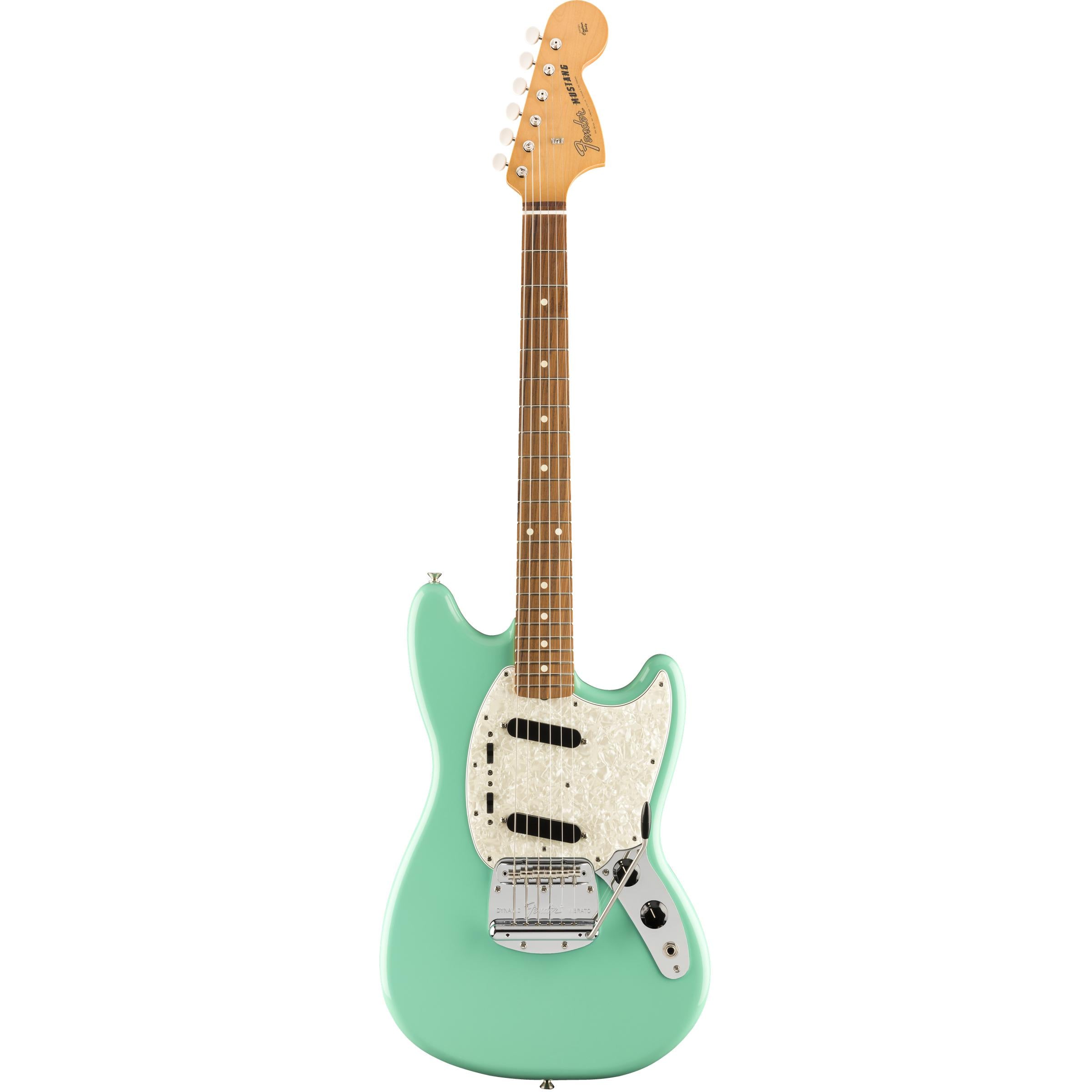 Fender Vintera 60s Mustang With Pau Ferro Fingerboard In Sea Foam Gree