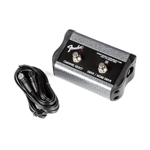 Fender 2-Button 3-Function Footswitch: Channel-Gain-More Gain, Fender, Haworth Music