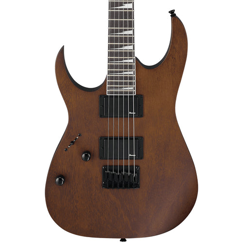 Ibanez RG 121DXL WNF Gio Left Handed Electric Guitar In Walnut Flat