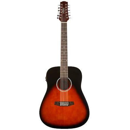 Ashton D20/12EQ TSB Dreadnought 12 String Acoustic Guitar with EQ