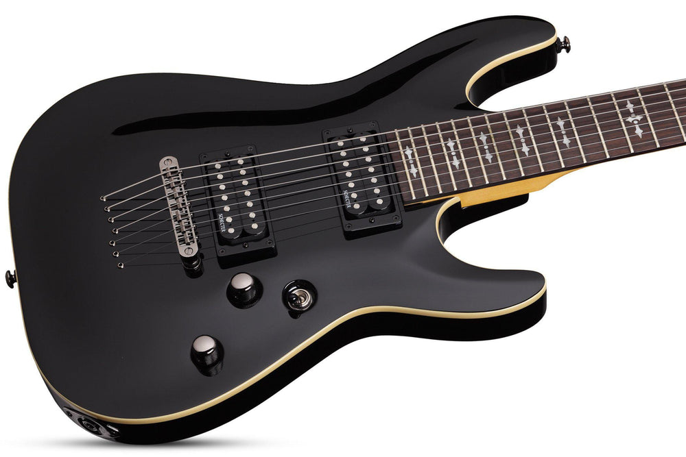 Schecter omen deals 7 black