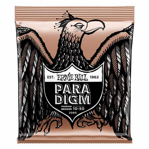 Ernie Ball Paradigm Extra Light Phosphor Bronze Acoustic Guitar Strings 10-50 Gauge