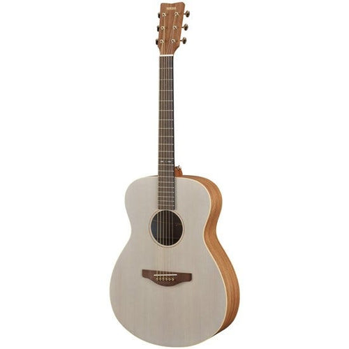 Yamaha Storia-I Concert Acoustic Electric Guitar In Off White / Light Blue