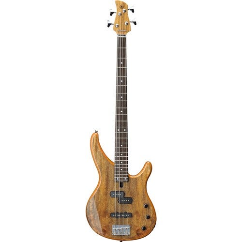 Yamaha TRBX174 TRBX Series Bass Guitar Exotic Wood In Natural