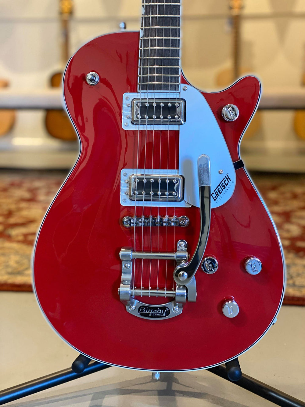 美品 GRETSCH G5230T Firebird Red - 弦楽器、ギター