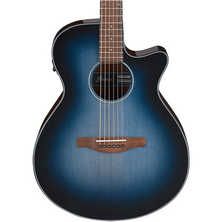 Ibanez AEG50 IBH Acoustic Guitar - in Indigo Blue Burst High Gloss, Haworth Guitars