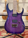 Ibanez RG652AHMFX RPB Prestige Electric Guitar W/Case In Royal Plum Burst